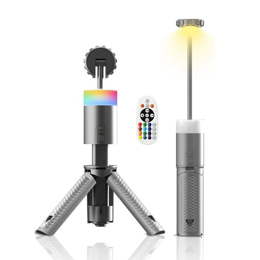 Rechargeable Camping Lantern, 1800 Lumens, 10000mAh Power Bank, RGB Multi-Mode, 6–60 Hours Runtime
