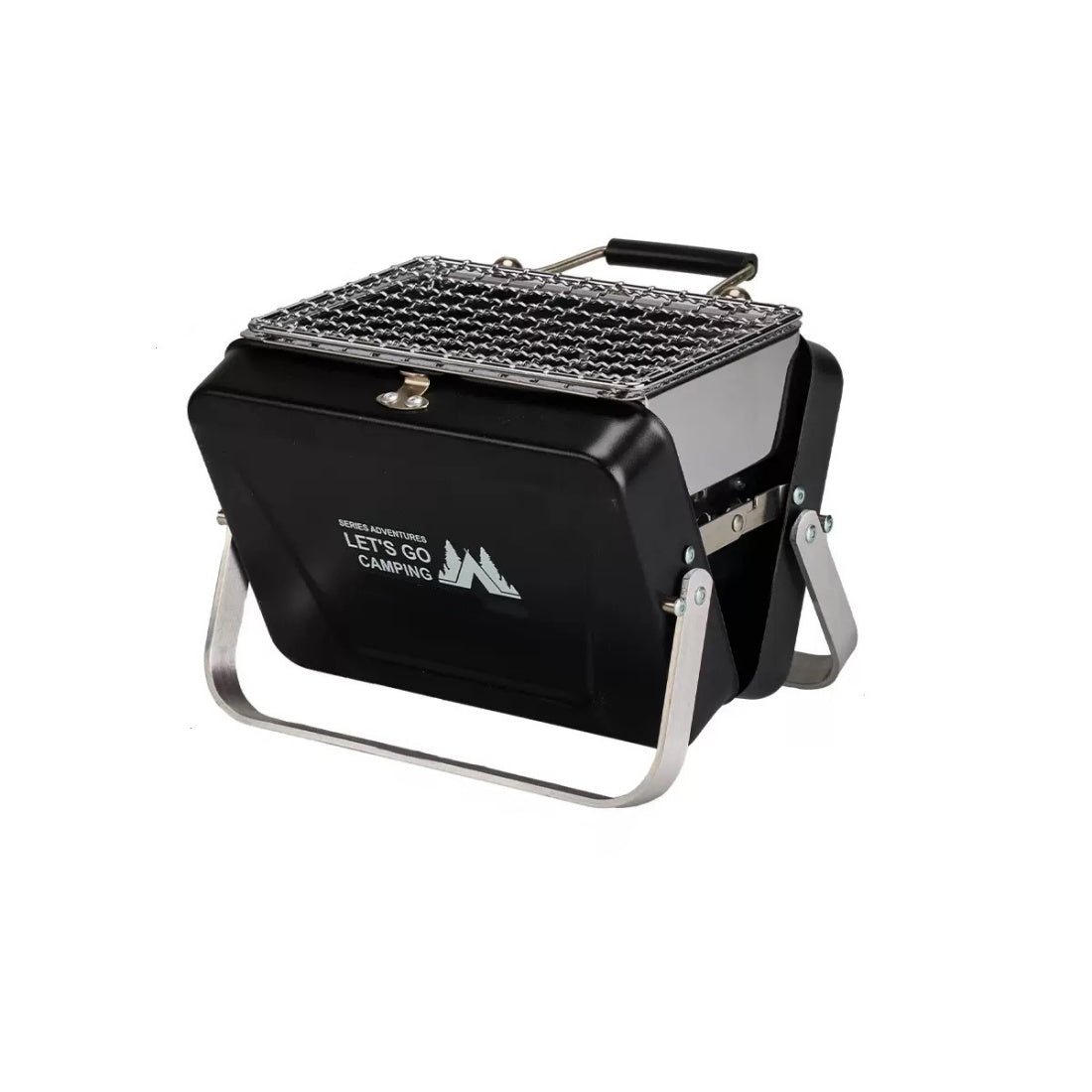 Compact Hibachi Charcoal Grill | Portable Tabletop BBQ for Camping, Picnics & Backyard